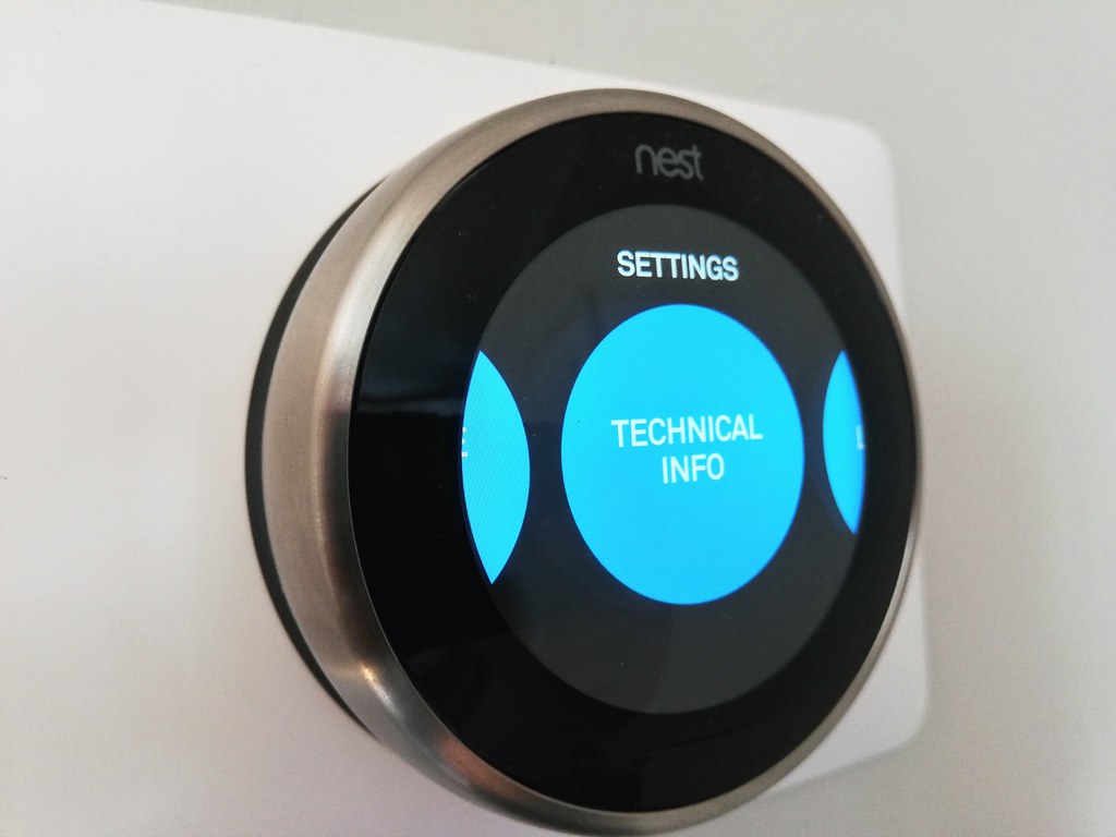 Nest Thermostat Charging